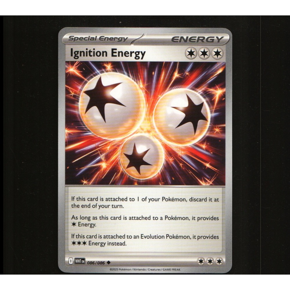 Ignition Energy 086/086 Uncommon Paradox Rift Pokémon‎ Card